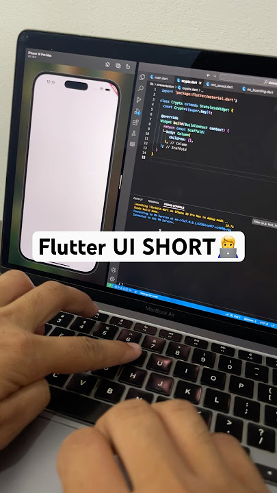 Flutter Tutorial for Beginners – Build This in 60s!