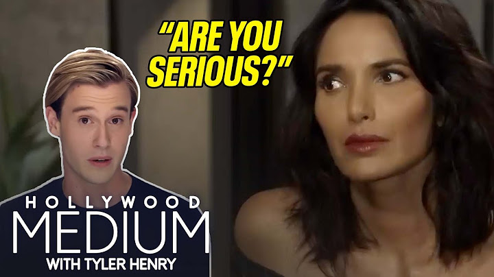 Tyler Henry Connects Padma Lakshmi to Late Love and Culinary Mentor | Hollywood Medium | E!