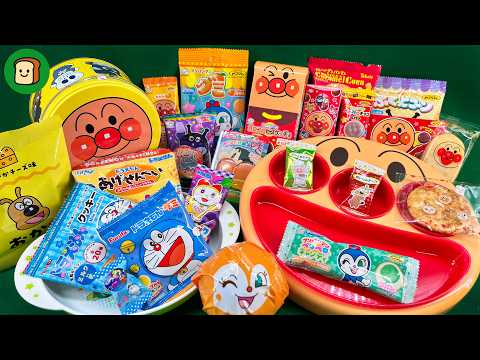 【ASMR】アンパンマンお菓子大量開封✨ミュージアム限定も！何が出る？ドキドキ体験🎁
