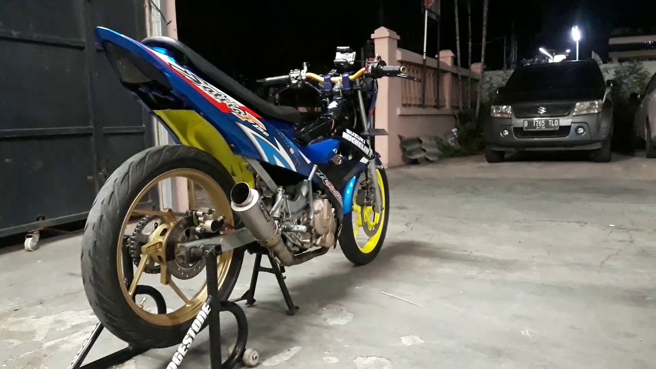 Modifikasi Satria Fu Thailand 2005 Ala Roadrace YouTube