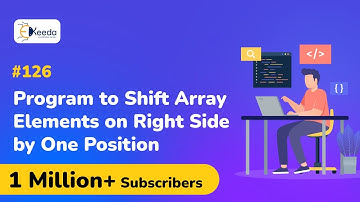 Program to shift array elements on right side by one position - Array - C Programming