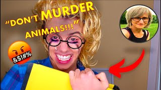 making fun of ThatVeganTeacher for 10minutes and 25 seconds ...