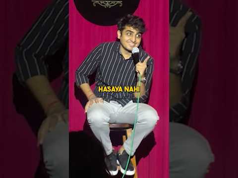 Disappointed audience in Comedy Show #standupcomedy #crowdwork