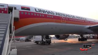 Angola Boeing 777 300ER & 737 Cockpit Across Africa & Europe