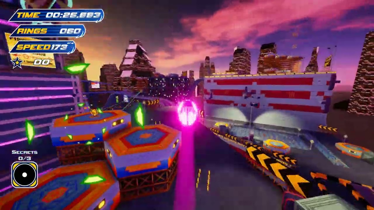 Sonic GT Metal Sonic all S ranks on stages