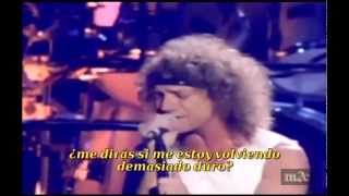 Video thumbnail of "Foreigner - Waiting For A Girl Like You (live, subtitulos español)"