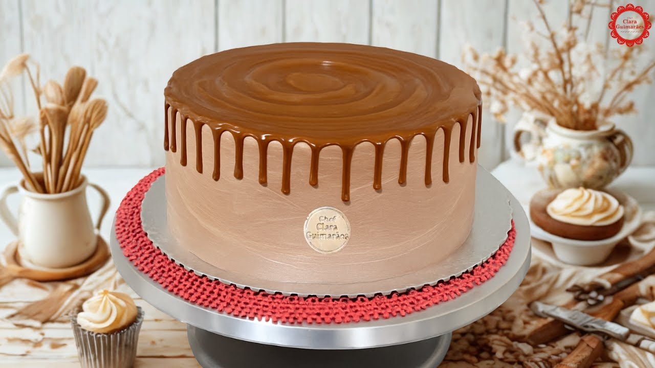 Como fazer um BOLO DE FESTA EM 1 HORA! Encomenda de última hora? Aqui está a solução!