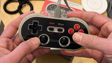 8bitdo N30 Pro 2 Bluetooth Gamepad Unboxing