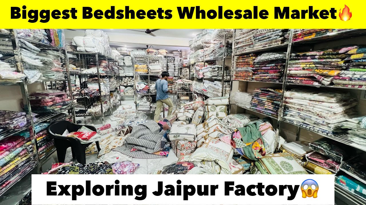 Jaipuri Bedsheets, dohar, comforter | Cheapest handloom items manufacturer | Jaipur bedsheets market