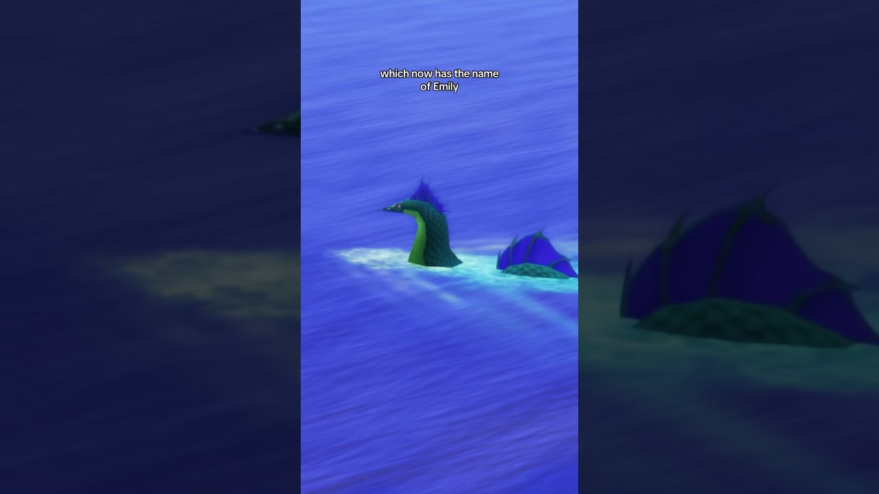 Одно из моих любимых пасхальных яиц в Sims 4 🌊