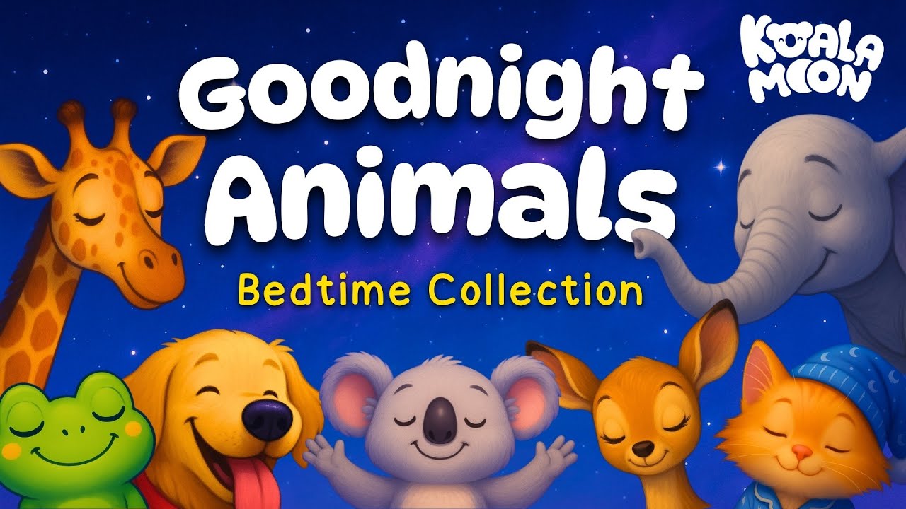Goodnight Animals 🐨💤 THE ULTIMATE Calming Bedtime Stories for Kids Who ...