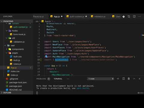 32. Adding Auth Context for App-wide State Management #mernstack #fullstackdevelopment #programmer