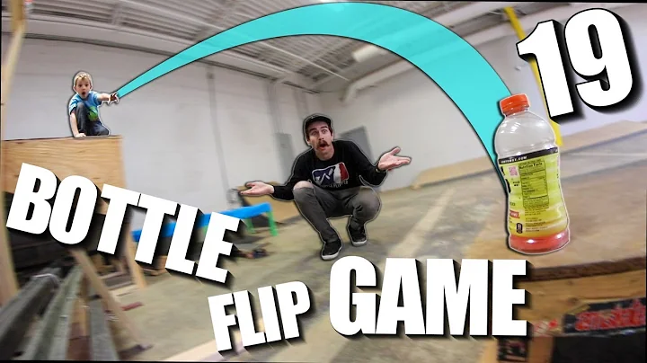 CRAZY GAME of BOTTLE FLIP!| Ryden Schrock vs Ryan ...