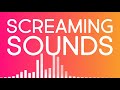 12 Scream SOUND EFFECTS