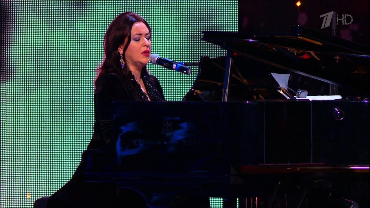 Тамара Гвердцители - Грузинская песня, фестиваль "Крепитесь, люди ...