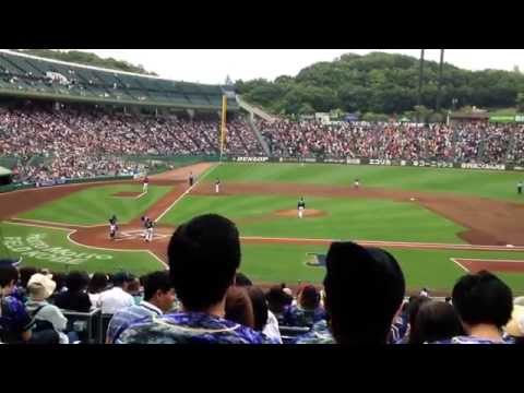 2015/7/5 夏の陣 オリックス 金子千尋の投球と明石健志 打席 応援歌
