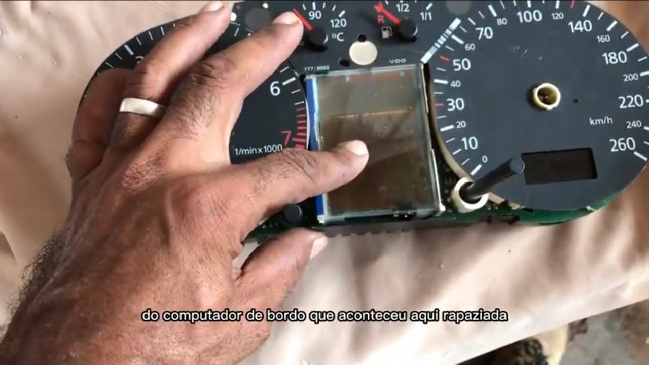 Audi a3 1.8 aspirado Como troca lcd do painel de bordo #milcarautocenter