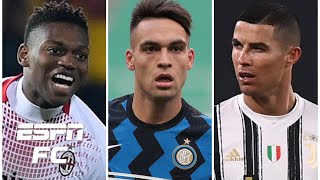 AC Milan, Inter Milan \& Juventus ALL win: Will the Serie A title race go down to the wire? | ESPN FC