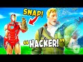 IRON MAN VOICE TROLLING in FORTNITE! (Fortnite Challenge)