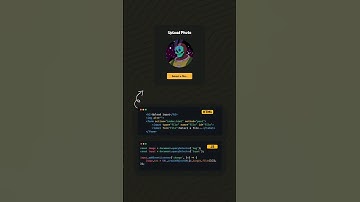 upload image using html css and javascript #coding #CSS3 #css #html #javascript #js