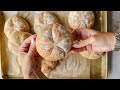 Kaiser Rolls Recipe - No Mixer Needed