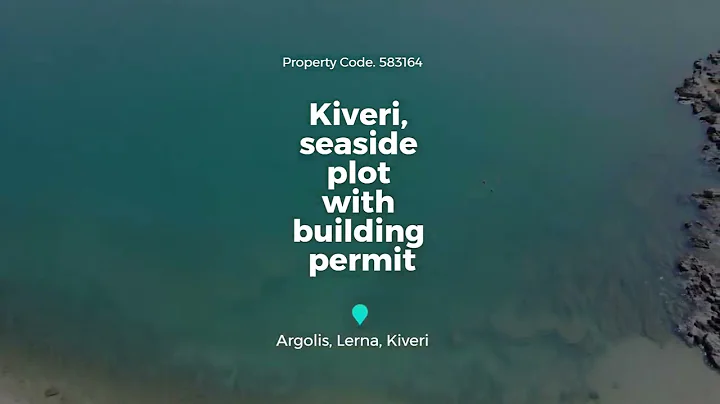 Kiveri (Lerna), seaside plot with building permit