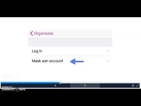 Aura Library app - account aanmaken