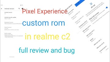 | how to install |  pixel experience |A11| custom ROM | review| in realme c2 | #HEROTECHOFFICIAL|