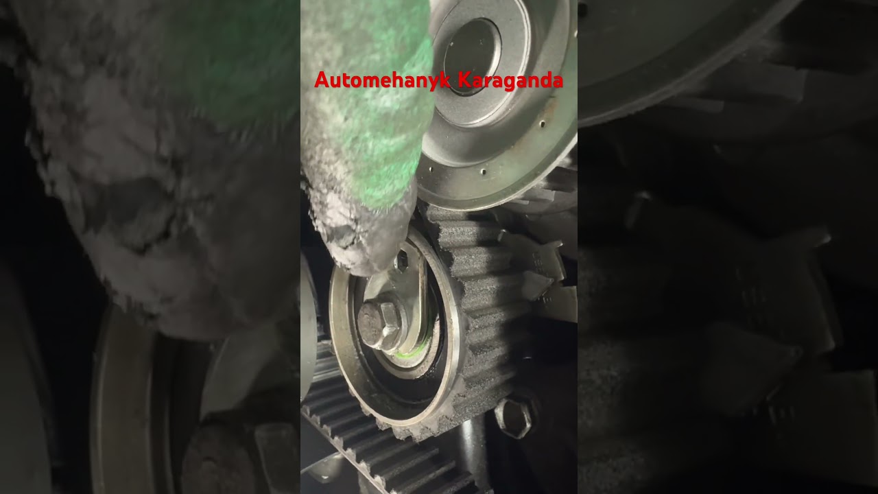 #23 Opel frontera 2.2 метки грм ремонт двигателя