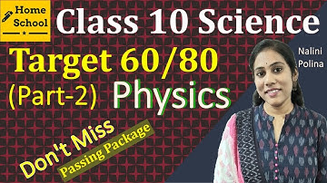 Target 60 SSLC Passing Package Science Physics (Part-2)