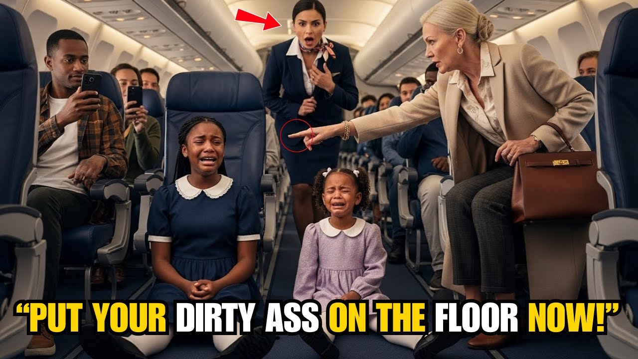 White Woman Told Black Sisters To "Sit On The Floor" - Moments Later, She's Removed Mid-Flight
