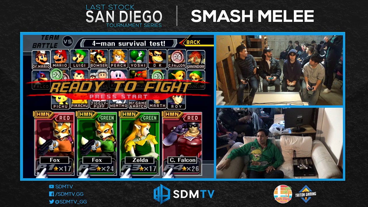 LSSD 92 - ECJeff & Babaganoush vs. SD Zack & Yoshi - SSBM Doubles Winners Finals - Smash Melee