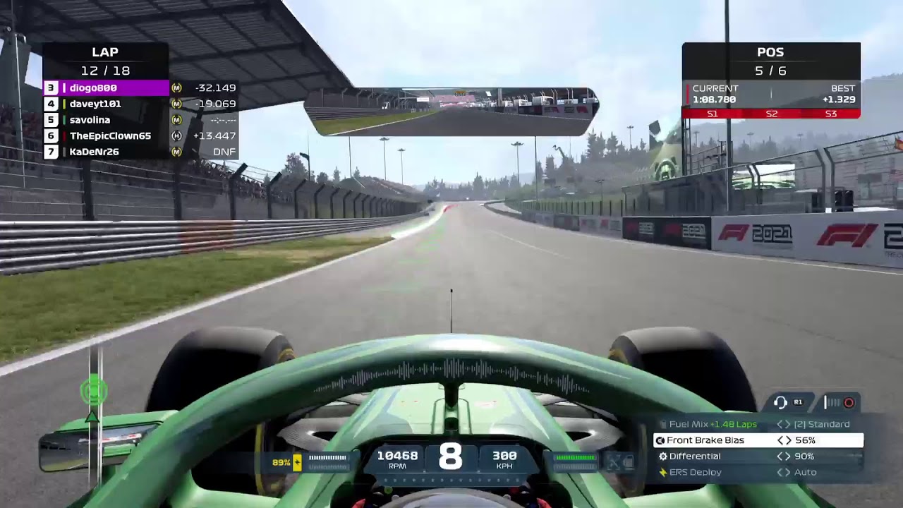 F1 2021 PS5 Multiplayer Ranked Play (first time)