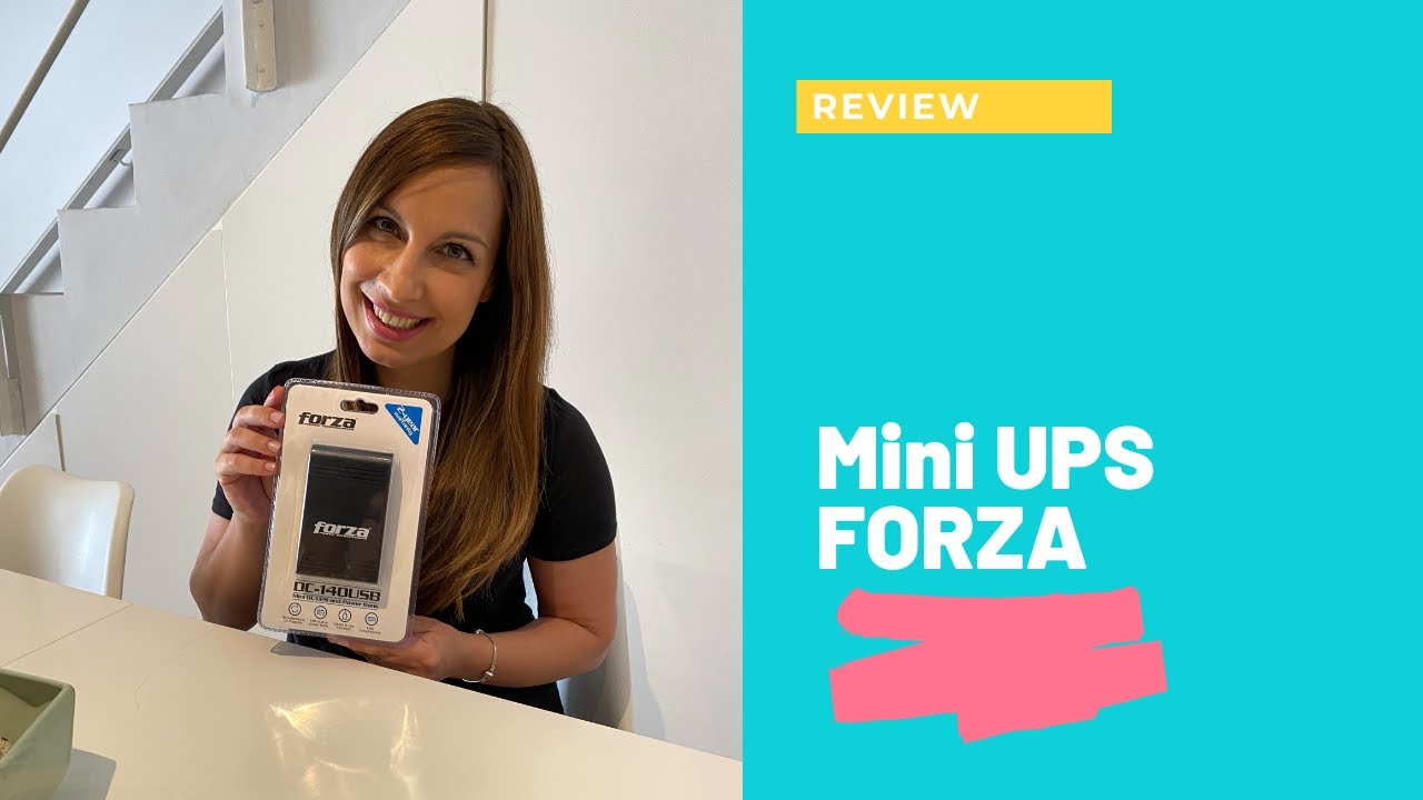 Forza presenta su práctica Mini UPS