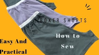 Boxer Boxer Şort Nasıl Dikilir Kolay Boxer Boxer Nasıl Dikilir Basit Ve Pratik Boxer