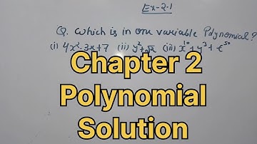 📘 Class 9 maths Chapter 2 | Polynomials Full Explanation & Exercise 2.1 to 2.5 | NCERT Solutions