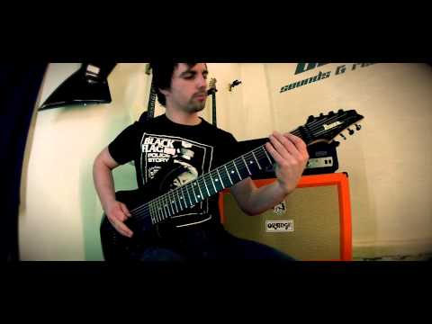 After The Burial - A Steady Decline // GUITAR COVER