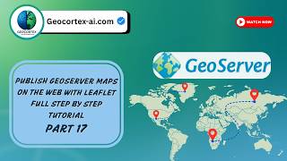 Publish GeoServer Maps on the Web with Leaflet Full Step by Step Tutorial #gis #geoserver #webgis