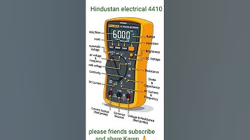 MULTIMETER चलाने का आसान तरीका#जानिए पूरा डिटेल्स#multimeter used for beginners! ampere check#electr