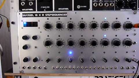 Bratigel 16 x 8 Dual analog Stepsequencer III