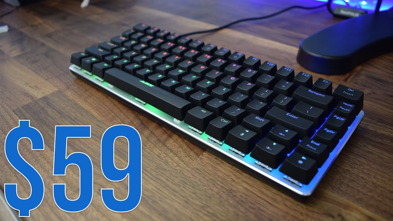 $60 RGB Mechanical Keyboard - Ajazz AK33 RGB 