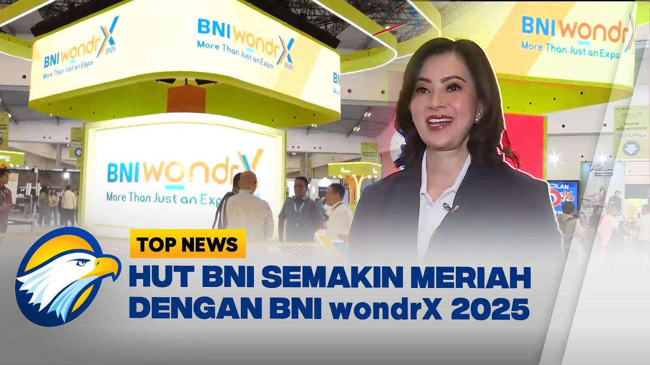 Liputan expo dan tenant BNI wondrX 2025