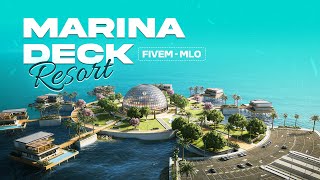 Marina Deck Resort – Over-Water Villas   Glass Dome Restobar | FiveM Luxury MLO