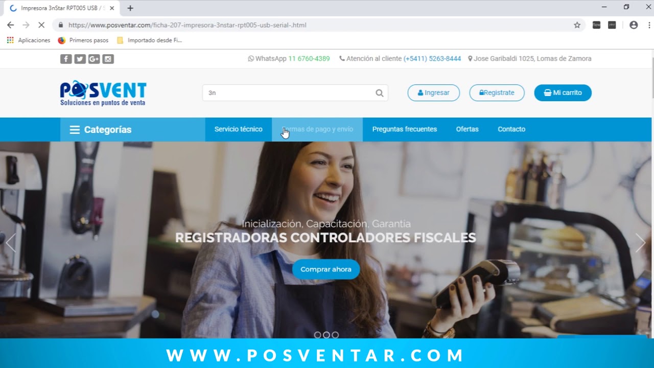 Instalacion de Comandera Termica 3NSTAR RPT0005 **POSVENT** - YouTube