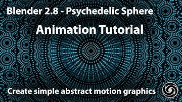 Blender 2.8 - Insane Trippy Psychedelic VJ Loop - Easy Motion Graphic Animation Tutorial