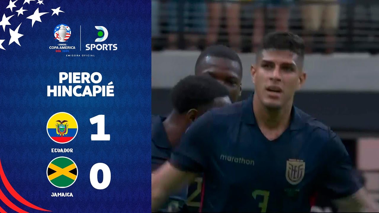 ¡CELEBRA #ECUADOR! Piero #HINCAPIE y un GOLAZO para arrancar ganando