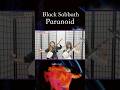 【Black Sabbath-Paranoid】Metal on Shamisen?!🔥⚡️#shamisen #metal #rock