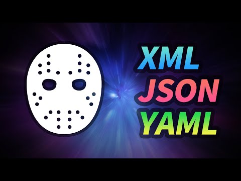 XML, JSON, YAML이 뭔가요?