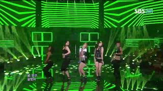 NS Yoonji [I got you] @SBS Inkigayo Popular song 20120729