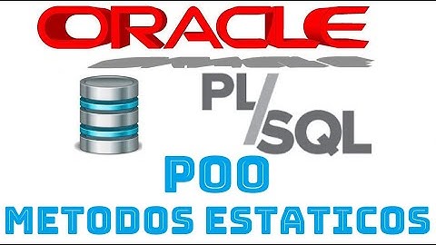 Curso de Oracle PLSQL en español desde cero | POO, METODOS ESTATICOS  (video 52)